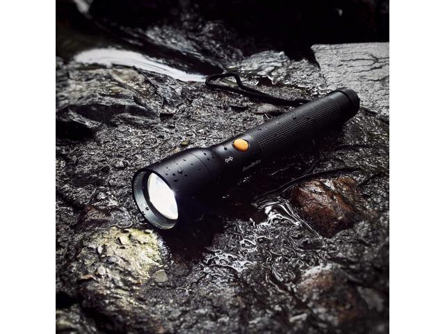 EverBrite Ultra Bright Tactical Flashlight, 900 Lumen Zoomable Adjustable Focus, 3 Light Modes, Heavy-Duty Aluminum Torch for Hurricane Supplies...