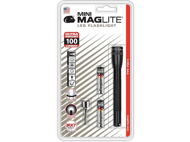 Maglite Mini LED 2-Cell AAA Flashlight Black - SP32016