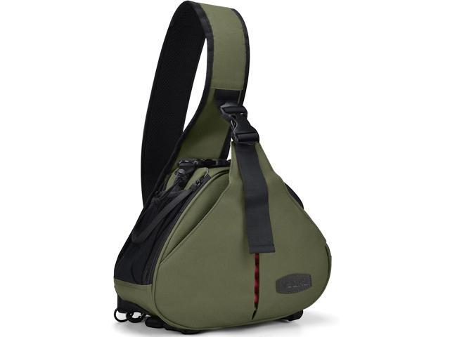 CADeN Camera Bag Sling Backpack Camera Case Waterproof with Rain Cover Tripod Holder, Compatible for DSLR/SLR Mirrorless Cameras (Canon Nikon Sony...