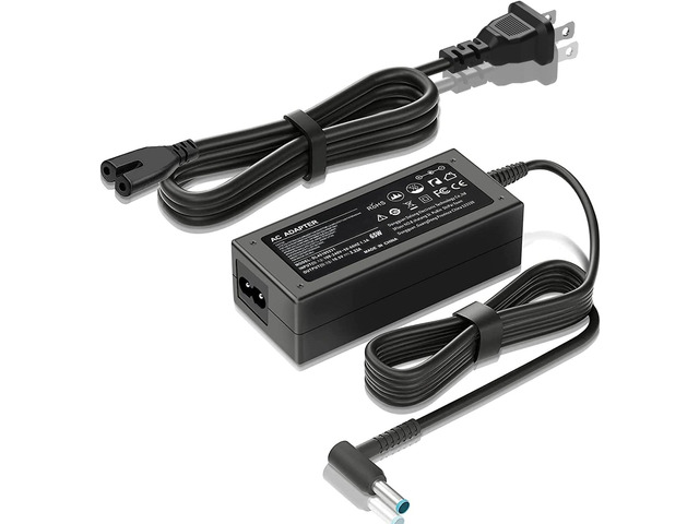 HP 45W 19.5V 2.31A Laptop Charger for HP Stream 11 13 14, Pavilion, Elitebook Folio, Spectre, Pavilion Touchsmart, Spectre Ultrabook, AC Adapter...