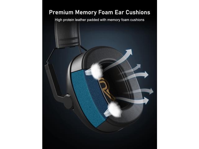 SENZER SG500 Surround Sound Pro Gaming Headset with Noise Cancelling Microphone - Soft Memory Foam Padding - Portable Foldable Headphones for PC,...
