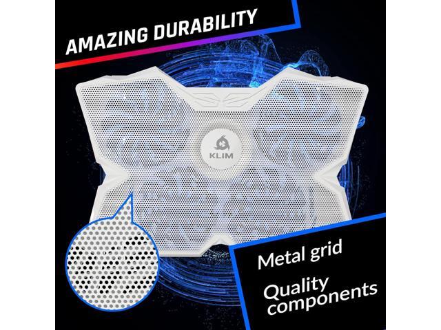 KLIM Wind Laptop Cooling Pad - More Than 500 000 Units Sold - New 2024 - The Most Powerful Rapid Action Cooling Fan - Laptop Stand with 4 Cooling...