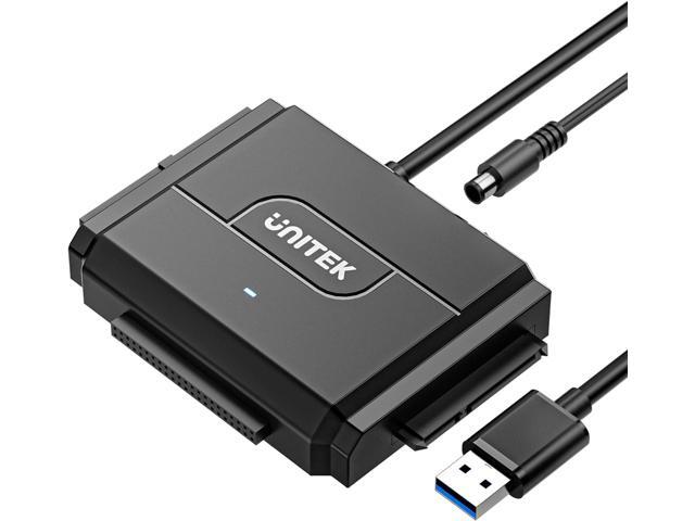 Unitek SATA/IDE to USB 3.0 Adapter, IDE Hard Drive Adapter Kit Recovery Converter for Universal 2.5'/3.5' Inch IDE and SATA External HDD/SSD,...