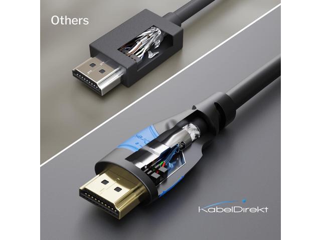 HDMI Cable 4K 20ft with A. I.S Shielding Designed in Germany (Supports All HDMI Devices Like PS5, Xbox, Switch 4K@60Hz, High Speed HDMI Cord...