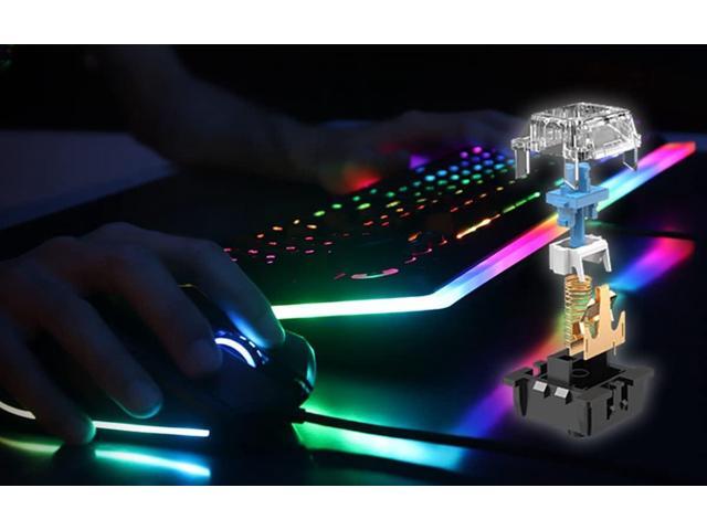 i-rocks K71M RGB Mechanical Gaming Keyboard with Media Control Knob, Switches (Brown), 107 Keys w/Full NKRO, PBT Keycaps, Multimedia Hotkeys,...