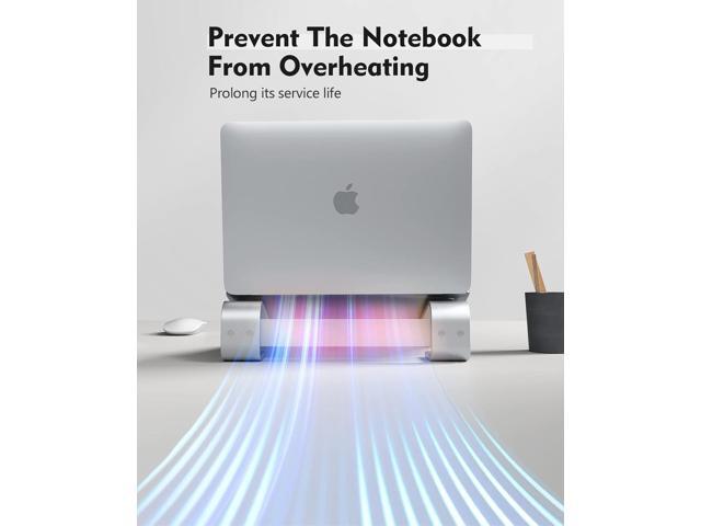 SOQOOL Laptop Stand for Desk, Computer Stand Riser for Desk,Ventilated Ergonomic Aluminum Notebook Stand Compatible with MacBook Air Pro Dell XPS...