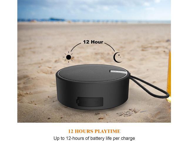 INSMY C12 IPX7 Waterproof Shower Bluetooth Speaker, Portable Small Speaker, Speakers Bluetooth Wireless Loud Clear Sound Support TF Card Suction...