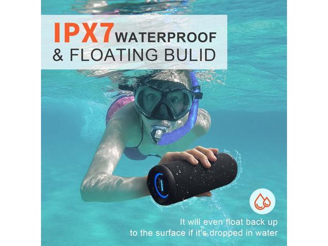 Wireless Portable Speaker,IPX7 Waterproof Bluetooth Speaker, 25W Loud Stereo Sound, Bassboom Technology, TWS Pairing, Built-in Mic, 16H Playtime...