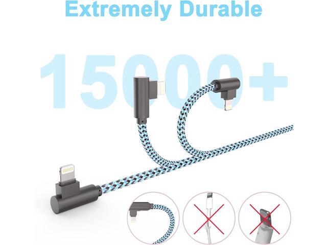 iPhone Charger Cord Lightning Cable 10ft 3Pack iPhone Charging Cable Long iPhone Charger Cord 10ft [Apple Certified] Nylon Braided Fast Charging...