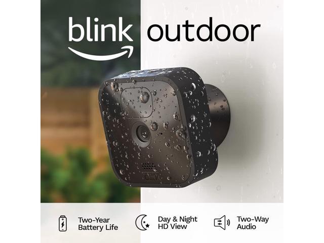 Blink Outdoor (3rd Gen) - wireless, weather-resistant HD security camera, two-year battery life, motion detection, set up in minutes 2 camera system