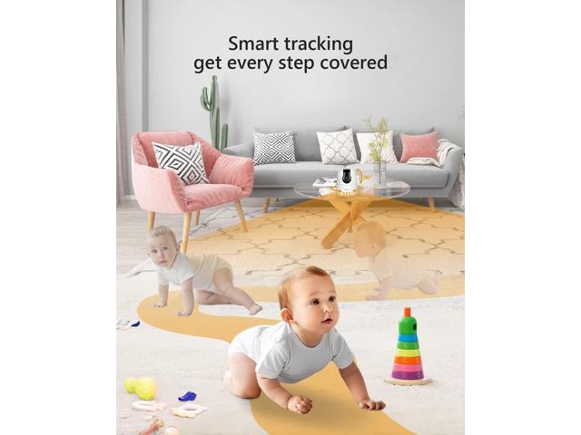 Imou 2K WiFi Security Camera Indoor Pet Dog Baby Camera with AI Human/Motion/Sound Detection, 360° Wireless IP Home Security Camera, Smart...