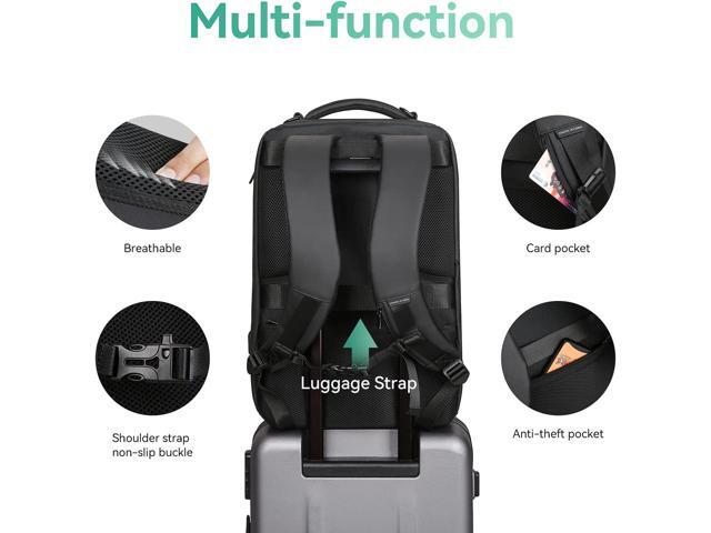 MARK RYDEN Business Backpack for Men, Waterproof High Tech Backpack with Sport Car Shape Design and USB Charging Port, Travel Laptop Backpack Fits...