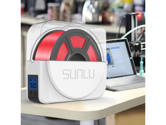SUNLU Filament Dryer Box with Fan for 3D Printer Filament, Upgraded Filament Dehydrator Storage Box for 3D Filament 1.75 2.85 3.00mm, Keeping...