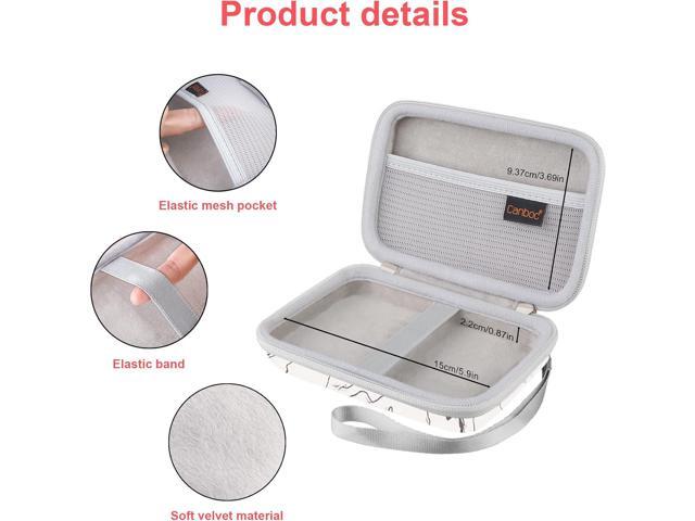Canboc Carrying Case for MacBook Air Pro Charger MagSafe/MagSafe 2 Power Adapter, iPhone 14/14 Pro MagSafe Charger, USB C Hub, Type C Hub, USB...