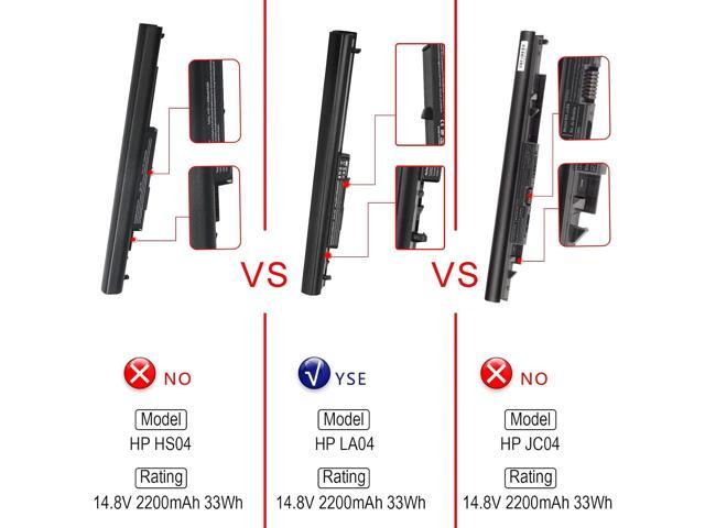 ASUNCELL 776622-001 LA04 Laptop Battery Replacement for HP Pavilion 14 15 241 247 248 340 345 G1 G2 LA03DF 15-F272WM 15-F233WM 15-F211WM 752237-001...