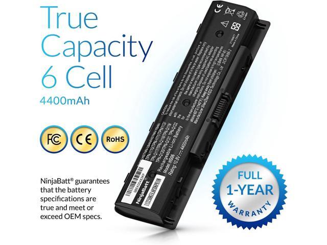 NinjaBatt Battery for HP P106 710416-001 Envy 710417-001 PI06 HSTNN-LB4N M7-J020DX 17-E020US M6-N012DX HSTNN-UB4N HSTNN-LB40 TPN-L112 M6-N010DX...