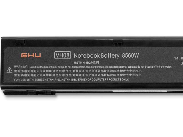 GHU New VH08 Notebook Battery Compatible with HP Elitebook 8560W 8570W 8760W 8770W Mobile Workstation 632427-001 632425-001 632113-141 632114-421...