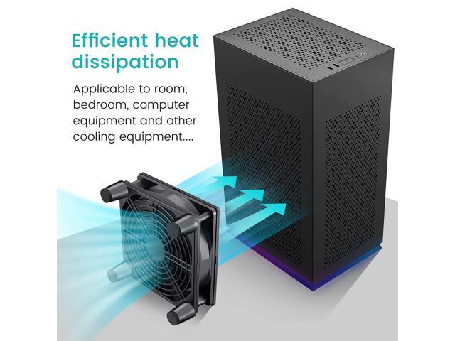 Wathai Cooling Case Fan for Receiver DVR Xbox TV Box Router 120mm x 25mm 5V USB Power