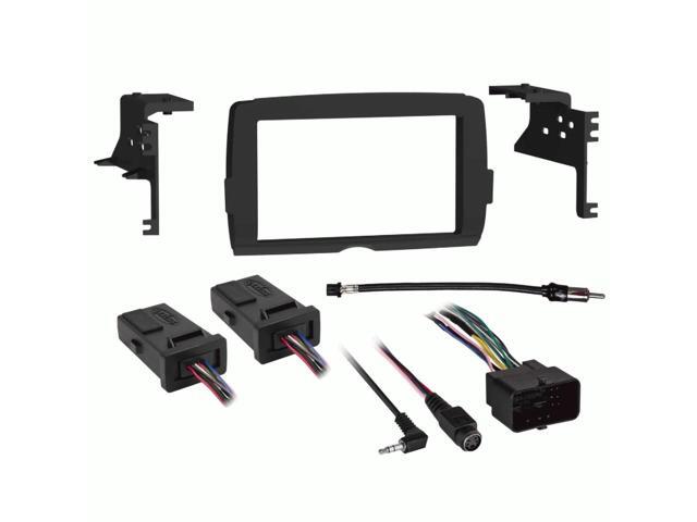 Metra - Dash Kit for Select 1999-2006 Volvo S80 DIN DDIN - Black - image 11