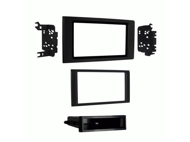 Metra - Dash Kit for Select 2016-2023 Toyota Tacoma DIN DDIN - Matte Black - image 7