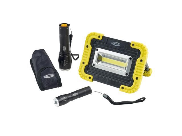 Roadpro Rp1808C Flashlight&Worklight Combo W/Bonus Flas