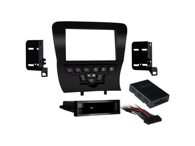 Metra - Dash Kit for Select 2011-2014 Dodge Charger DIN DDIN - Matte Black - image 2