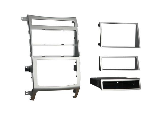 Metra - Dash Kit for Select 2007-2013 Hyundai Veracruz DIN DDIN - Silver - image 9