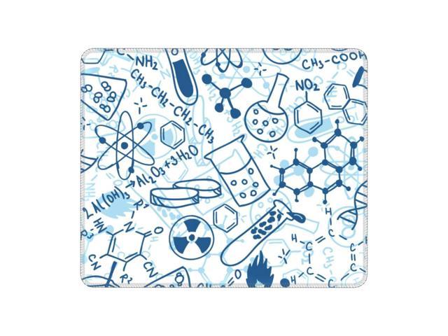 Chemistry Chemical Lab Design Gamer Mouse Pad Non-Slip Rubber Base Mousepad Office Desk Computer Science Biology Mat