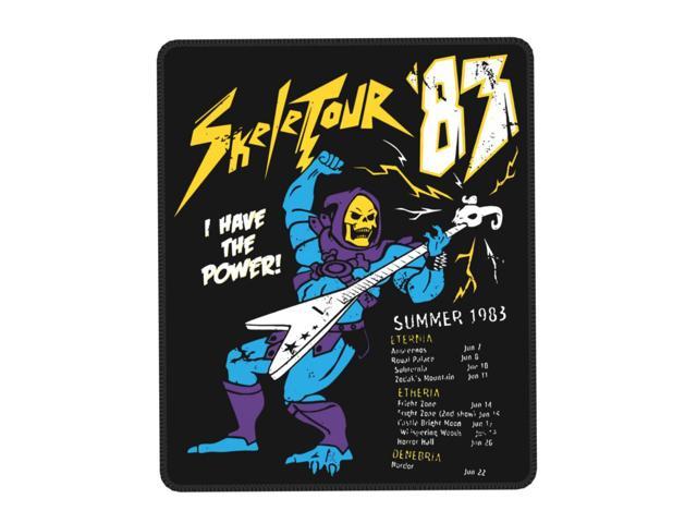 He-Man And The Masters Of The Universe Laptop Mouse Pad Square Mousepad Non-Slip Rubber Vintage Skeletour Desk Pads for Gaming
