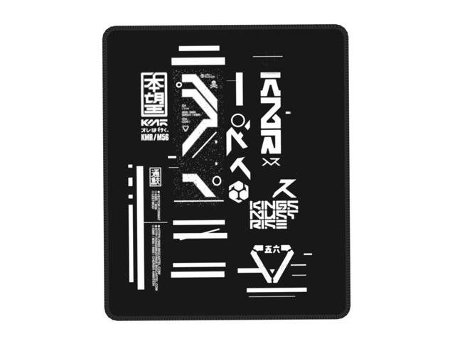 Kings Rise Techwear X503 Computer Mouse Pad Soft Mousepad Non-Slip Rubber Future Tech Street Wear Style Mouse Mat for Gamer