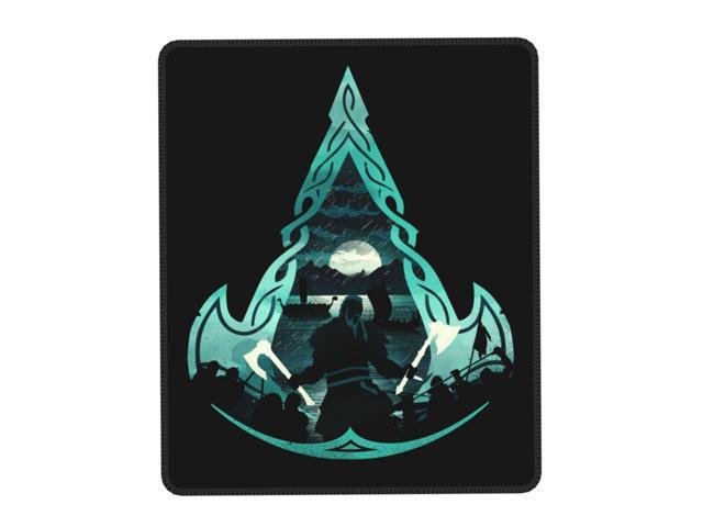 Vikings Sailing Mission Mouse Pad Gaming Mousepad Non Slip Rubber Assassins Creed Valhalla Game Office Computer Laptop Desk Mat