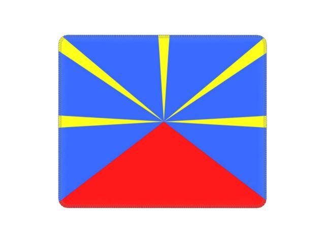 974 Reunion Island Flag Mouse Pad Non-Slip Rubber Base Gaming Mousepad Accessories Reunionese Proud Office Computer PC Desk Mat