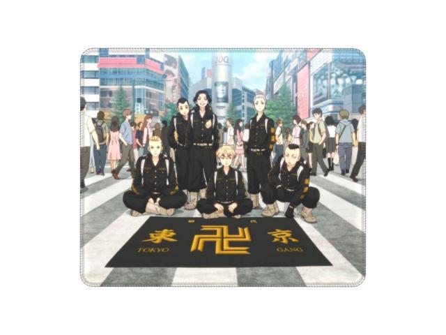 Anime Tokyo Revengers Mouse Pad Square Non-Slip Rubber Mousepad for Gaming Desk Pads Tokyo Manji Gang Computer Mouse Mat
