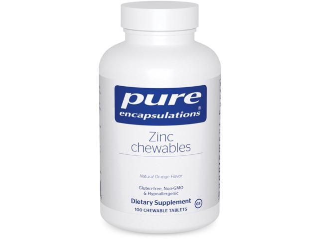 UPC 766298023052 product image for Zinc Chewables by Pure Encapsulations 100 Chewable Tablets | upcitemdb.com