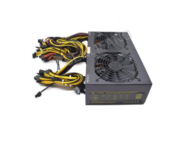 3600W ATX PSU Power Supply Bitcoin Miners PSU PC Power Supply 12 Card Miner Mining Rig 110-240V Pico PSU BTC ETC Power Mining