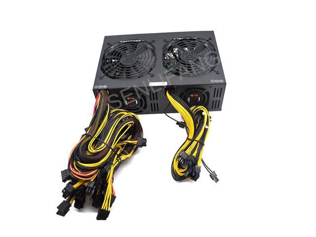 3600W ATX PSU Power Supply Bitcoin Miners PSU PC Power Supply 12 Card Miner Mining Rig 110-240V Pico PSU BTC ETC Power Mining