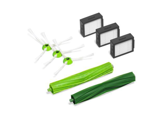 iRobot Authentic Replacement Parts- Roomba e, i, and j Series Replenishment Kit, (3 High-Efficiency Filters, 3 Edge-Sweeping Brushes, and 1 Set...