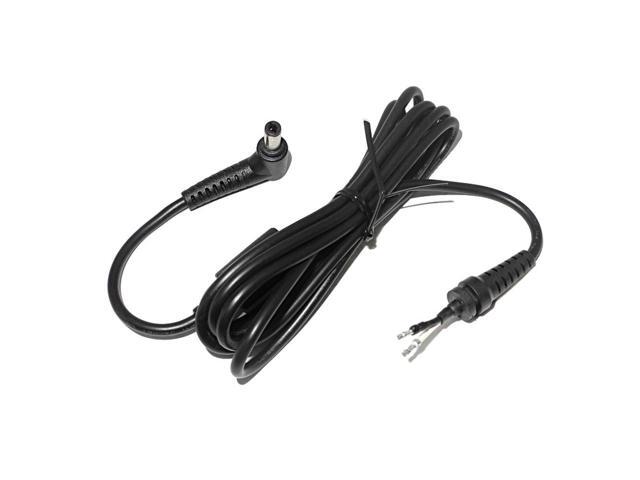 5.5x2.5mm Dc Jack Laptop Power Supply Adapter Connector Cable Cord 18AWG for Toshiba Notebook Charger 1.8m