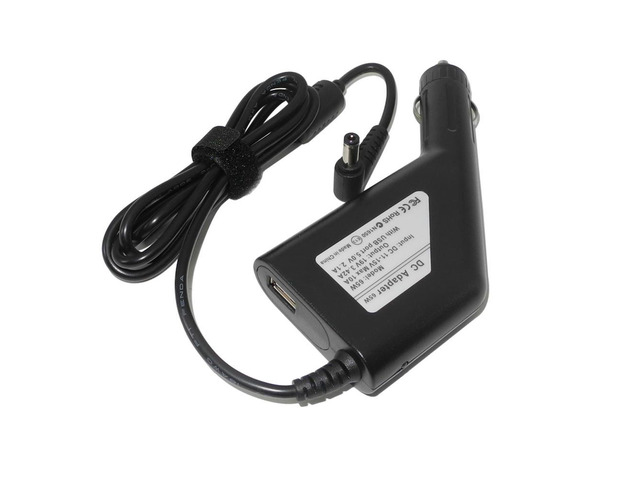 65W Universal Dc Power Car Adapter Charger for Toshiba Laptop 19V 3.42A 5.5*2.5mm Power Adapter