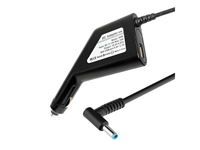 19.5V 3.33A 4.62A 90W Laptop DC Car Charger Power Adapter for envy PPP009C 15-j009WM 14-k001XX 14-k00TX 14-k002TX 14-k005TX
