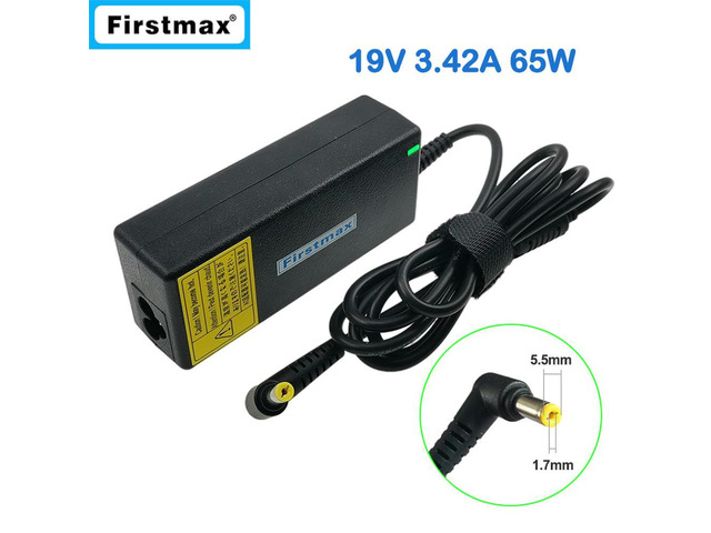 19V 3.42A AC adapter PA-1650-22 AP.0650A.012 AP.0650A.01 laptop charger for Travelmate P658-MG P663-M TX40-G1 X483G ZF1 ZL1