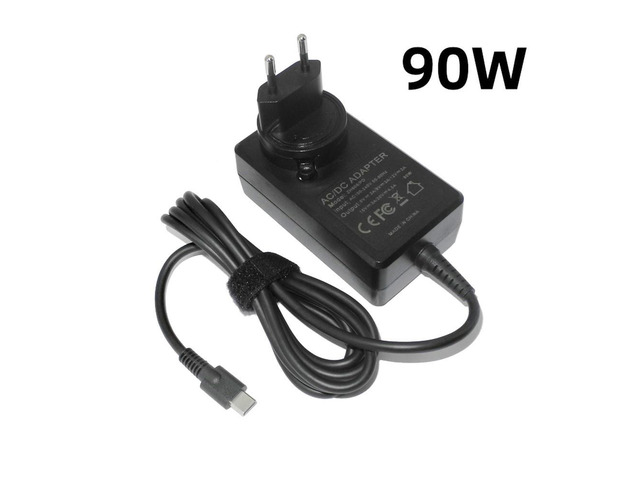 PD 65W 90W Charger 20V Type C Ac Power Adapter for MacBook T480 T480s T580 Spectre x360 USB-C Adapter