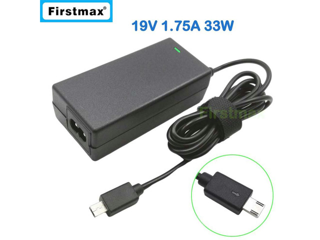 19V 1.75A 33W AC Laptop Power Adapter Charger for Eeebook X205T X205TA 01A001-0342100 ADP-33AW AD ADP-33AW B