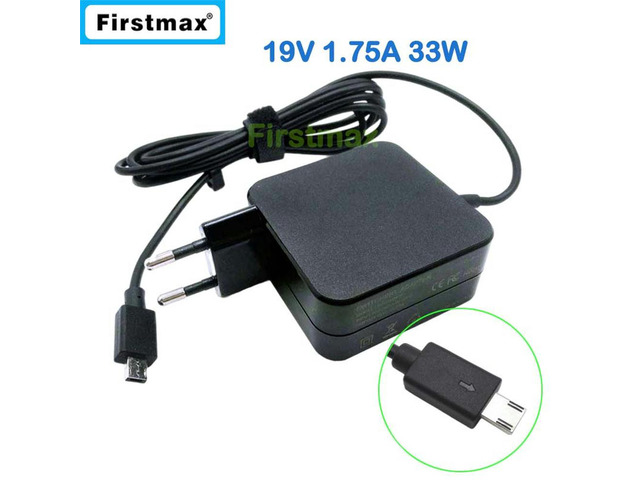 19V 1.75A laptop AC Adapter Charger for EeeBook X205T X205TA E200HA E202SA E205SA E205TA X206HA L202SA L200H L202SA EU Plug