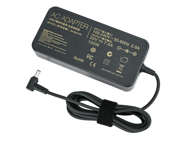 20V 7.5A 150W 6.0*3.7mm Ac Laptop Charger Adapter for Rog G531GT G731GT FX505GT FX705GT FX505DD FX505DT FX505DU FX705DD