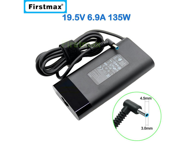 19.5V 6.9A 135W for charger Spectre 15-ch 15-ch000 15-df 15-df1000 15-eb 15-eb0000 15t-ch 15t-df Laptop Power Supply TPN-DA11