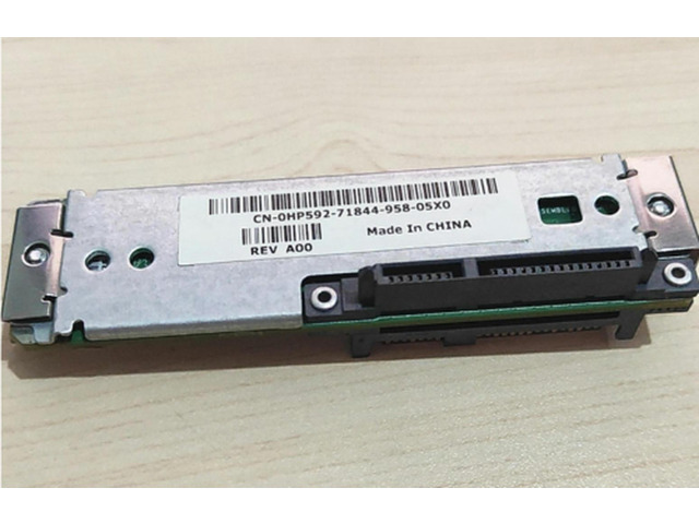 HP592 0HP592 PowerEdge 1950 2950 SATA Interposer Board For HDD Caddies
