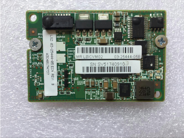 LSI CVM02(4GCacheVault Kit For 9361-8I/4i LSI3108 series 1G CVM02