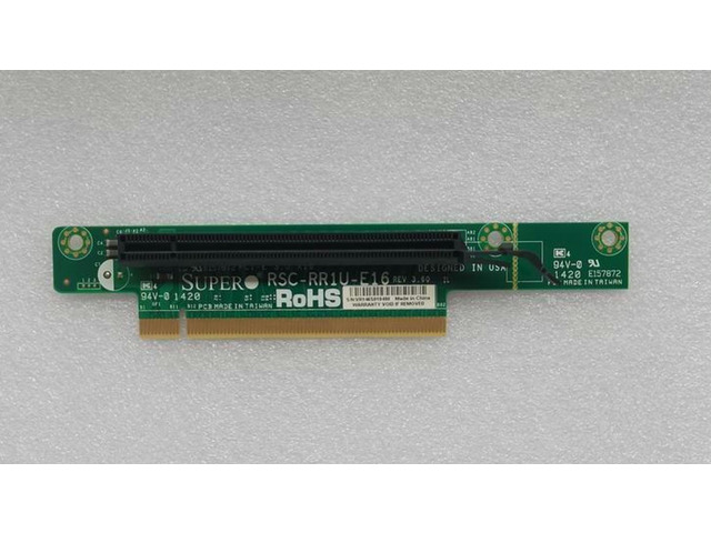 RSC-RR1U-E16 1U PCI-E X 16 RISER CAR