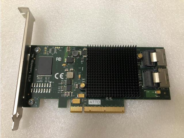 Contorller card for ATTO ExpressSAS H308 8-Internal Port SAS SATA II PCIe Host Adapter Full Profile